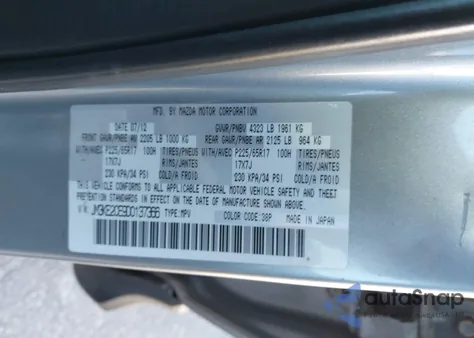 2013 Mazda Cx-5 Touring from USA, damaged, VIN JM3KE2CE9D0137366